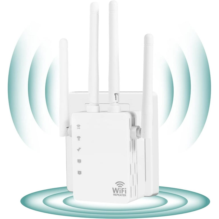 Dual Band 1200mbps Wifi Extender Internet Signal Booster Wireless