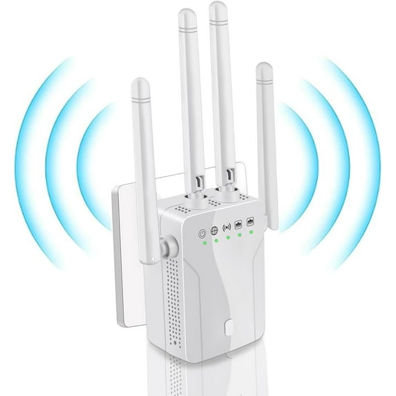 WiFi Extender Signal Booster 2026 Internet Repeater for Home Long Range Covers Up 8470 Sq. Ft. for Apartment Basement Office House
