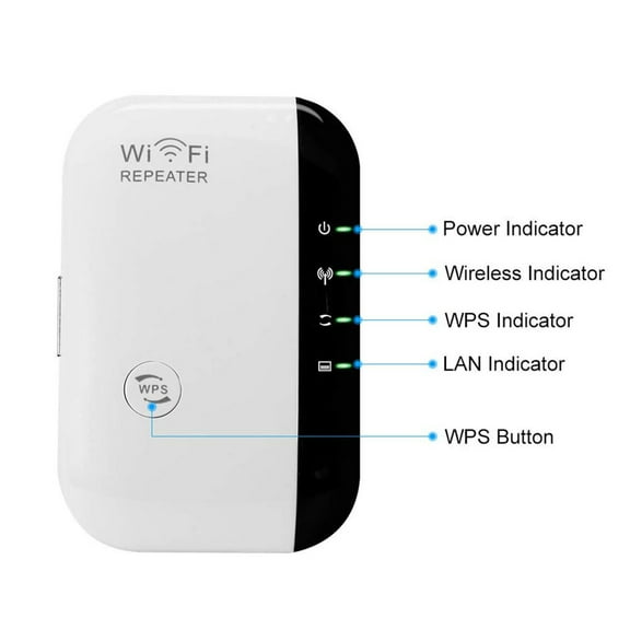 Beforeyayn WiFi Extender, Signal Booster Up to 2640sq.ft and 25 Devices, Wireless Internet Repeater, WiFi Range Extender, Long Range Amplifier with Ethernet Port, 1-Tap Setup, Access Point