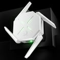 thumbnail image 1 of WiFi Extender Signal Booster,Covers Up to 10000 Sq.ft - 1200Mbps WiFi Booster,WiFi Range Extender,Long Range Amplifier with Ethernet Port for Home, Office, 1 of 7