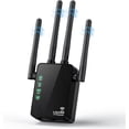 thumbnail image 1 of WiFi Extender Signal Booster for Home, Dual Band 1200Mbps Internet Extender WiFi Booster Up to 12888 Sq.ft Coverage and 105 Devices, WiFi Repeater with Ethernet Port, Easy Setup, 1 of 2