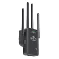 thumbnail image 1 of WiFi Extender Signal Booster for Home Long Range Wireless Internet Repeater with 4 Antennas Gigabit LAN Port Quick Setup Amplify Coverage up to 300m Stable Connection Universal, 1 of 8