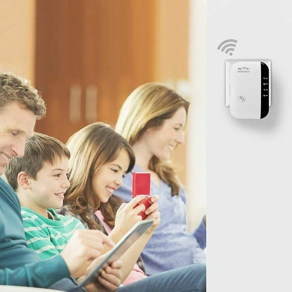 WiFi Extender Signal Booster,The Newest Generation, Wireless Internet Repeater, Long Range Amplifier With Ethernet Port, Access Point