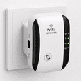 thumbnail image 1 of WiFi Extender Signal Booster, WiFi Range Extender, Wireless Internet Repeater Up to 5000sq.ft and 50 Devices for Home Long Range Amplifier with Ethernet Port, 1-Key Setup, Access Point, 1 of 6