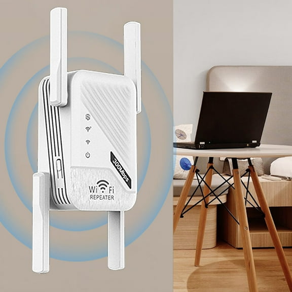 WiFi Extender Signal Booster Wireless Internet Repeater Long Range Amplifier With Ethernet Port Access Point