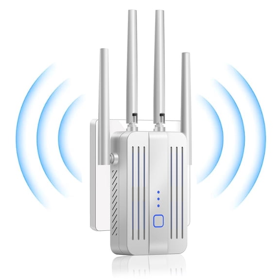 WiFi Extender Signal Booster for Home 2026 Internet Repeater Long Range Up to 9995 Sq. Ft. Whole Home WiFi Coverage