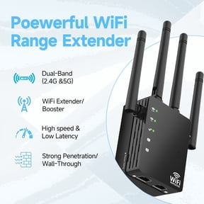 WiFi Extender Signal Booster for Home, Long Range Internet Booster with Ethernet Port, WiFi Repeater up to 12880 Sq Ft and 105 Devices