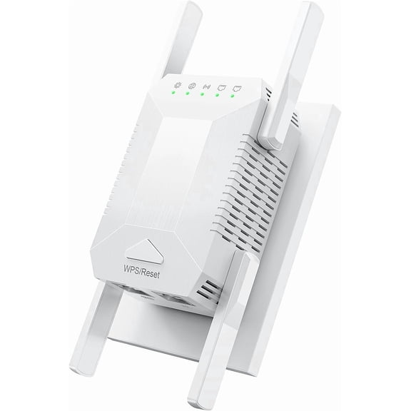WiFi Extender WiFi Booster 1200Mbps Dual Band (5GHz/2.4GHz) Extenders Signal Booster for Home, Internet Repeater