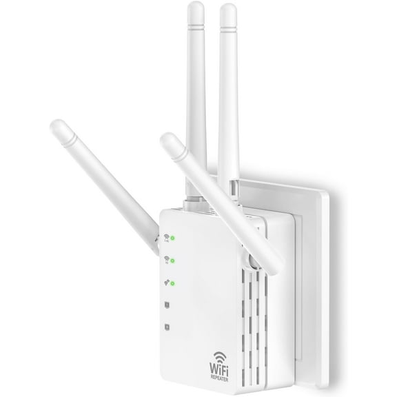 WiFi Extender, WiFi Extender Signal Booster, WiFi Booster, Covers Up to 12880 Sq.ft and 105 Devices, Dual Band Wireless Repeater, WiFi Repeater, WiFi Extenders Signal Booster for Home