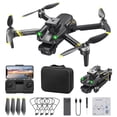thumbnail image 1 of WiFi FPV Drone With 4K HD ESC Camera Altitude Hold Mode Foldable RC Drone Quadcopter Fly Route Fly Altitude Hold Headless Mode, 1 of 9