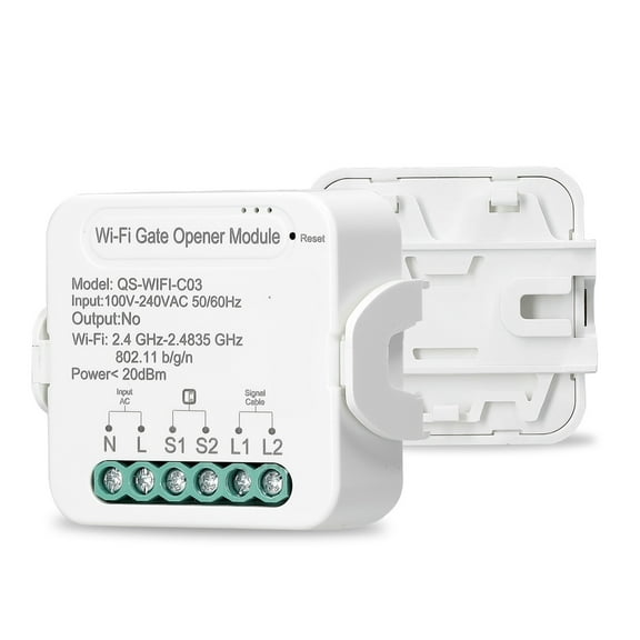WiFi Gate Opener Smart Garage Door Opener Controller Circuit Breaker Module Support ,Universal Remote Adapter