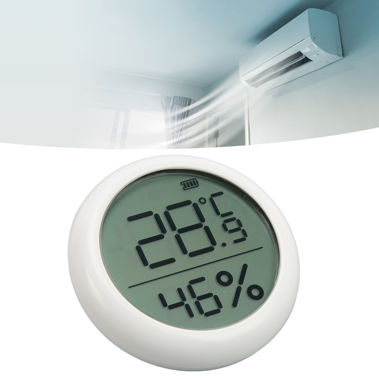 WiFi Humidity Temperature Sensor Remote Monitor Digital Hygrometer