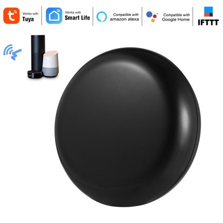 WiFi-IR Remote IR Control Wi-Fi(2.4Ghz) Enabled Infrared Universal Remote Controller For Air Conditioner TV DVD Using Tuya Smart Life APP Compatible with Alexa Google Home Voice Control