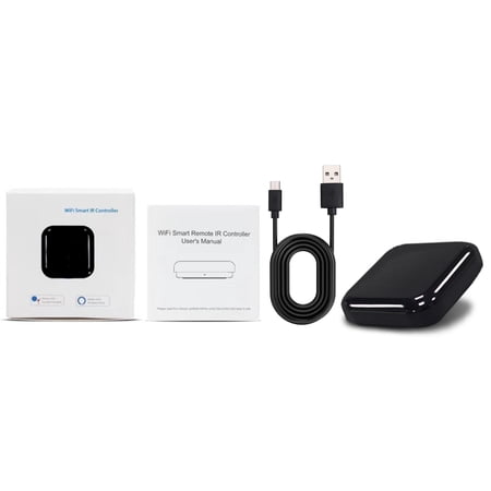 WiFi-IR Remote,Simbae -ir Remote Voice Enabled Infrared Compatible With App Voice Wifi-ir Dvd App Conditioner Tv Infrared Universal Remote Air Universal Remote App Compatible Ir Enabled