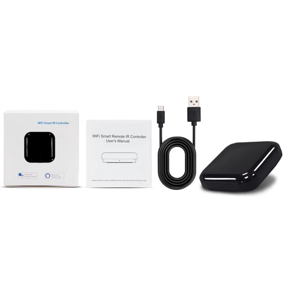 WiFi-IR Remote,Simbae -ir Remote Voice Enabled Infrared Compatible With App Voice Wifi-ir Dvd App Conditioner Tv Infrared Universal Remote Air Universal Remote App Compatible Ir Enabled