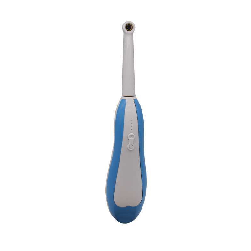 WiFi Intraoral Camera Wireless HD Dental Endoscope LED Light Monitoring Inspection for Dentist Oral Real-time Video Dental Tools-Blue