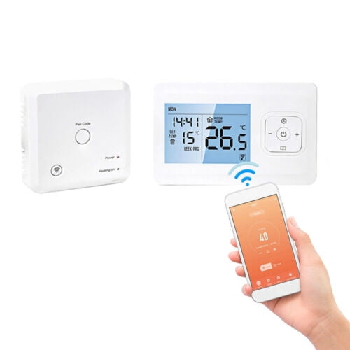 WiFi RF Smart Thermostat Gas Boiler Room Heating Temperature Controller