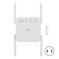 WiFi Range Extender Network Port Wall Plug Wireless Relay 1200M Dual