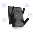 thumbnail image 1 of WiFi Range Extender Signal Booster,2.4G&5.8G Wireless Internet Repeater with 4 High Gain Antennas,WiFi Amplifier Supports Repeater/AP Mode,WiFi Signal Extender for Home Basement Garage Apartment, 1 of 10