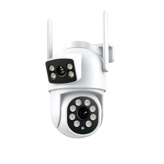 WiFi Security Camera, 360 PTZ, Night Vision, 128G, Motion Alert, Home/Shop/Farm/Warehouse