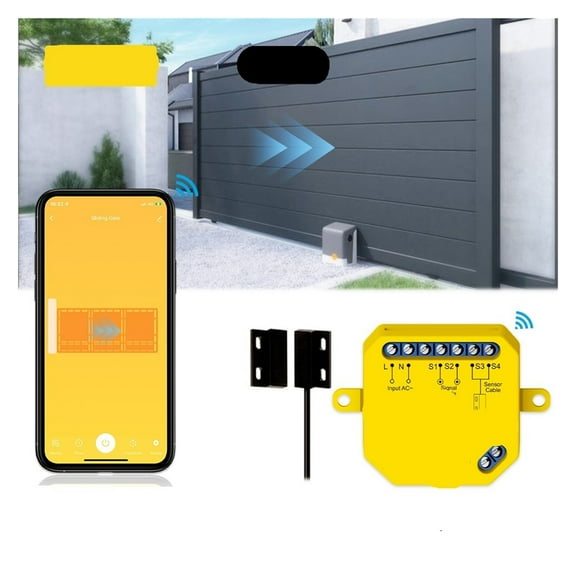 WiFi Sliding Gate Motor Opener Controller Switch Tuya Smart Life Opening Home Remote ,Universal Remote Adapter