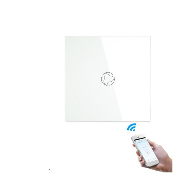 WiFi Smart Boiler Switch Water Heater Smart Life Tuya APP Remote Control Home Voice Control Glass Panel ,Easy to Installation