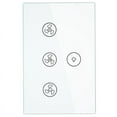 WiFi Smart Ceiling Fan Light Lamp Wall Switch Smart Life/Tuya APP