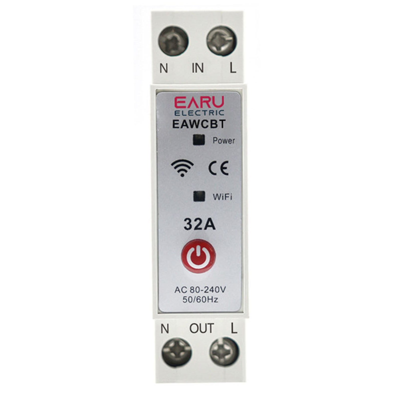 WiFi Smart Circuit Breaker Time Relay Switch Remote Control by Tuya