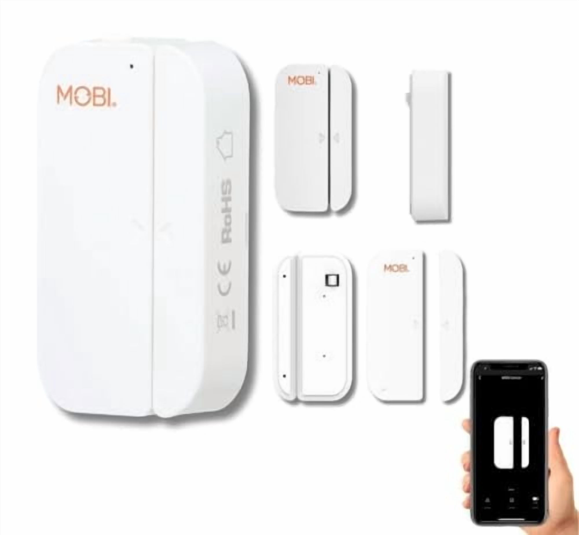WiFi Smart Door Window Sensor Alarm, Multipurpose Sensor, Contact ...