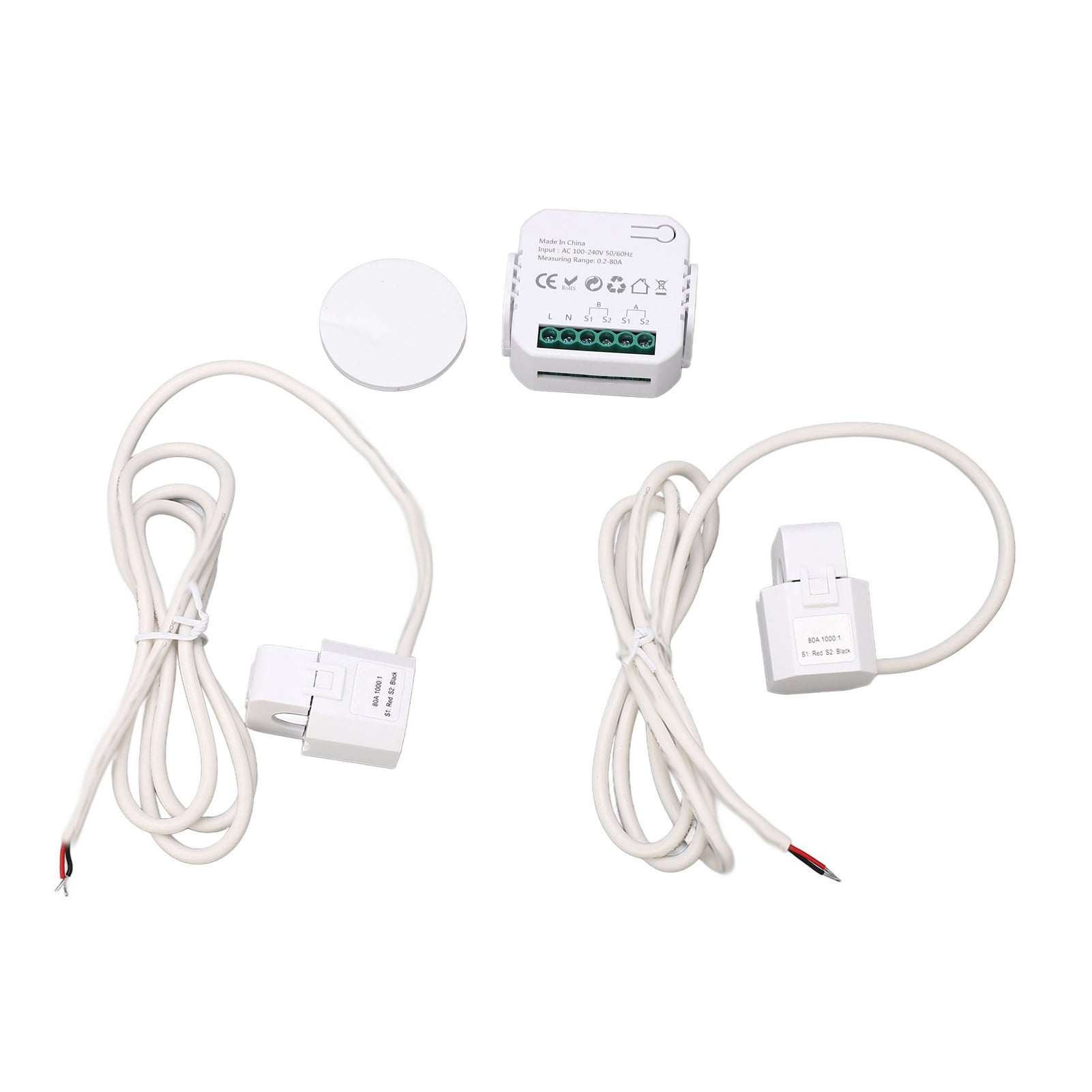 WiFi Smart Energy Monitor Single Phase Clamp Electricity Meter 100?240V