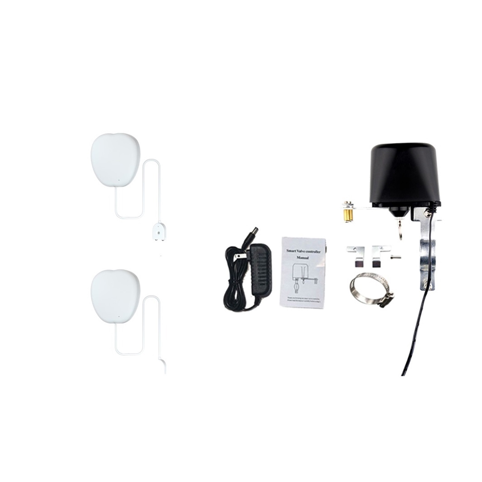WiFi Smart Flood Sensor Water Leakage Detector Flood Notification Alert ...
