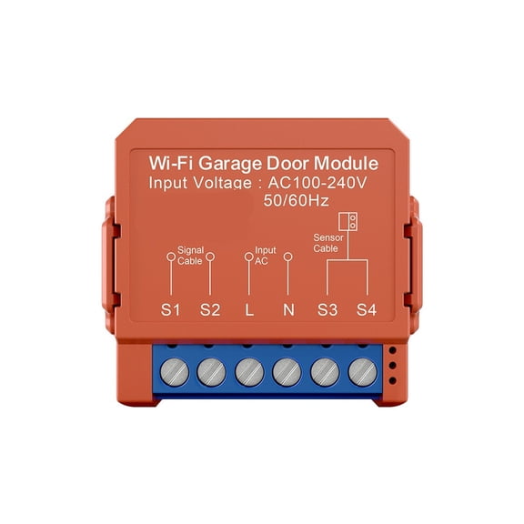 WiFi Smart Garage Door Opener Switch Module Controller,Support APP Voice Remote Control Works ,Universal Remote Adapter