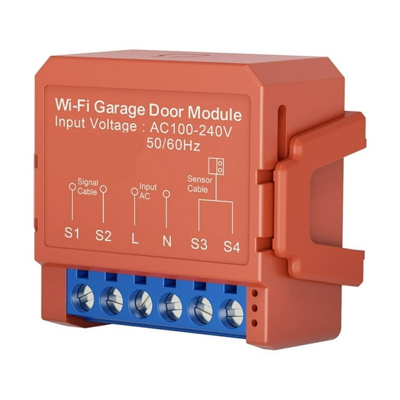WiFi Smart Garage Door Switch Module Voice Remote Control Garage Door Opener Switch Works ,Universal Remote Adapter