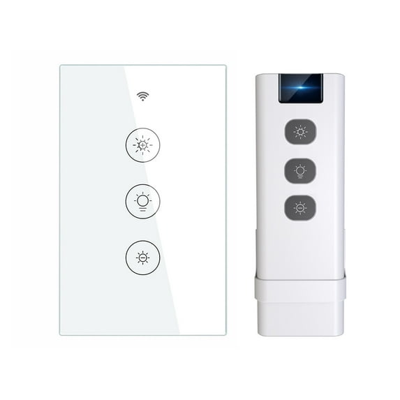 WiFi Smart Light Dimmer Switch 2/3Way Muilti-Control Smart Control Work ,Easy to Installation