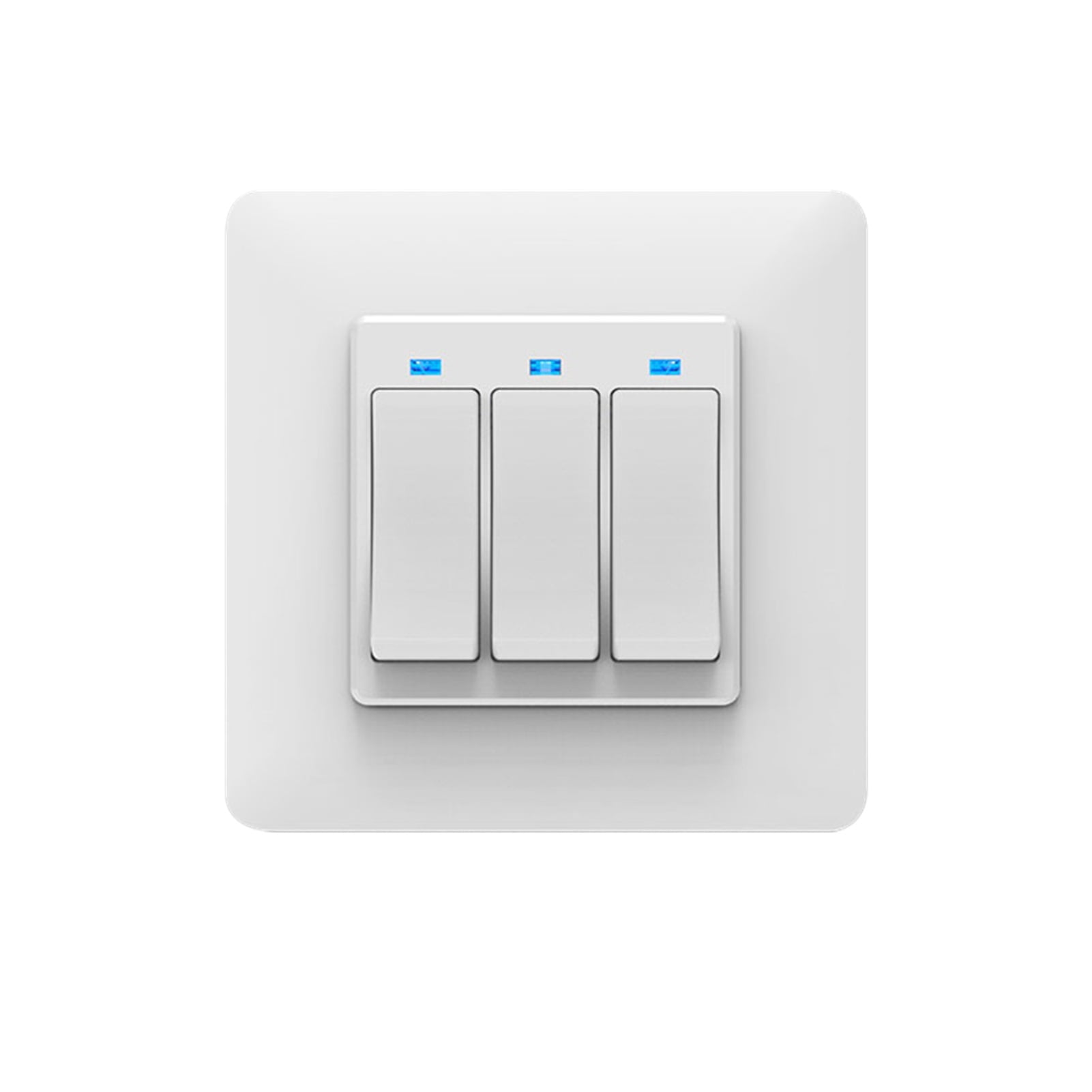 WiFi Smart Light Wall Switch Socket Outlet Push Button Smart Wireless ...