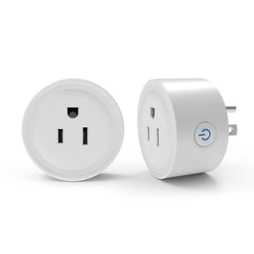WiFi Smart Plug 2Pack Compatible with Alexa and Google Home, Remote Control, Timer, Schedule, No Hub Required