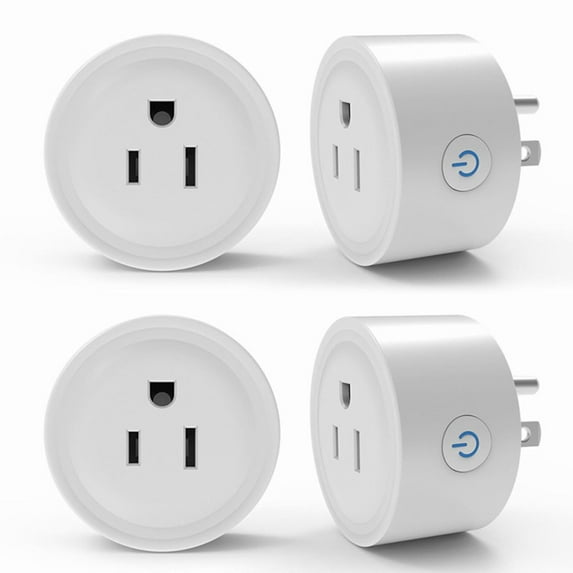 WiFi Smart Plug | Compatible with Alexa & Google Home | WiFi Outlet for Remote Control & Timer and Schedule Function | No Hub Required | Safety Certified (2Pack)