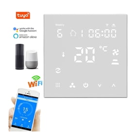 WiFi Smart Thermostat 24V For Central Air Conditioner Fan Coil Units FCU Room Temperature Controller Cooling Heating Ventilation