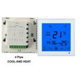 WiFi Smart Thermostat 2p 4p Central Air Conditioner Cooling Heating For