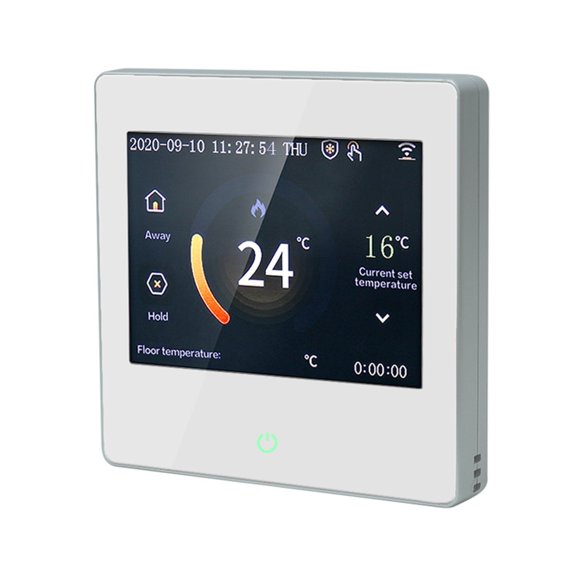 WiFi Smart Thermostat Heating For Water/Electric Floor Heating/Water Gas Boiler Temperature Controller LED Touch Screen ,Easy to Operate