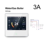 WiFi Smart Thermostat Heating Temperature Controller With Celsius/Fahrenheit LED Touch Screen Work Home ,Easy to Operate