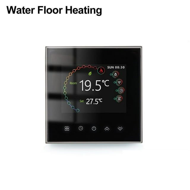 Wifi Smart Thermostat Lcd Display Touch Screen Electric Floor Heating ...