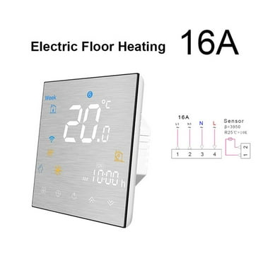 WiFi Smart Thermostat Temperature Controller For Water/Electric Floor Heating/Gas Boiler APP Remote Wireless ,Save Energy