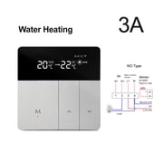 WiFi Smart Thermostat Temperature Controller, Tuya APP Remote Control,Work With Alexa Google Home Yandex Alice ,Easy to Operate