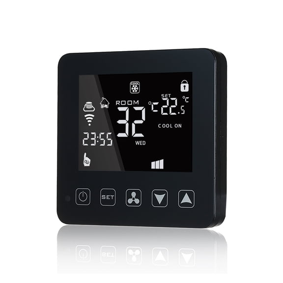 WiFi Smart Thermostat Touch Scereen Central Air Conditioner Fan Digital Thermostat Programmable Temperature Controller