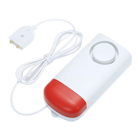 WiFi Smart Water Leak Sensor, Tuya/Smart Life APP Remote Monitoring, Wireless Overflow Alarm for Kitchen, Bathroom, Basement, 2.4G WiFi (White)