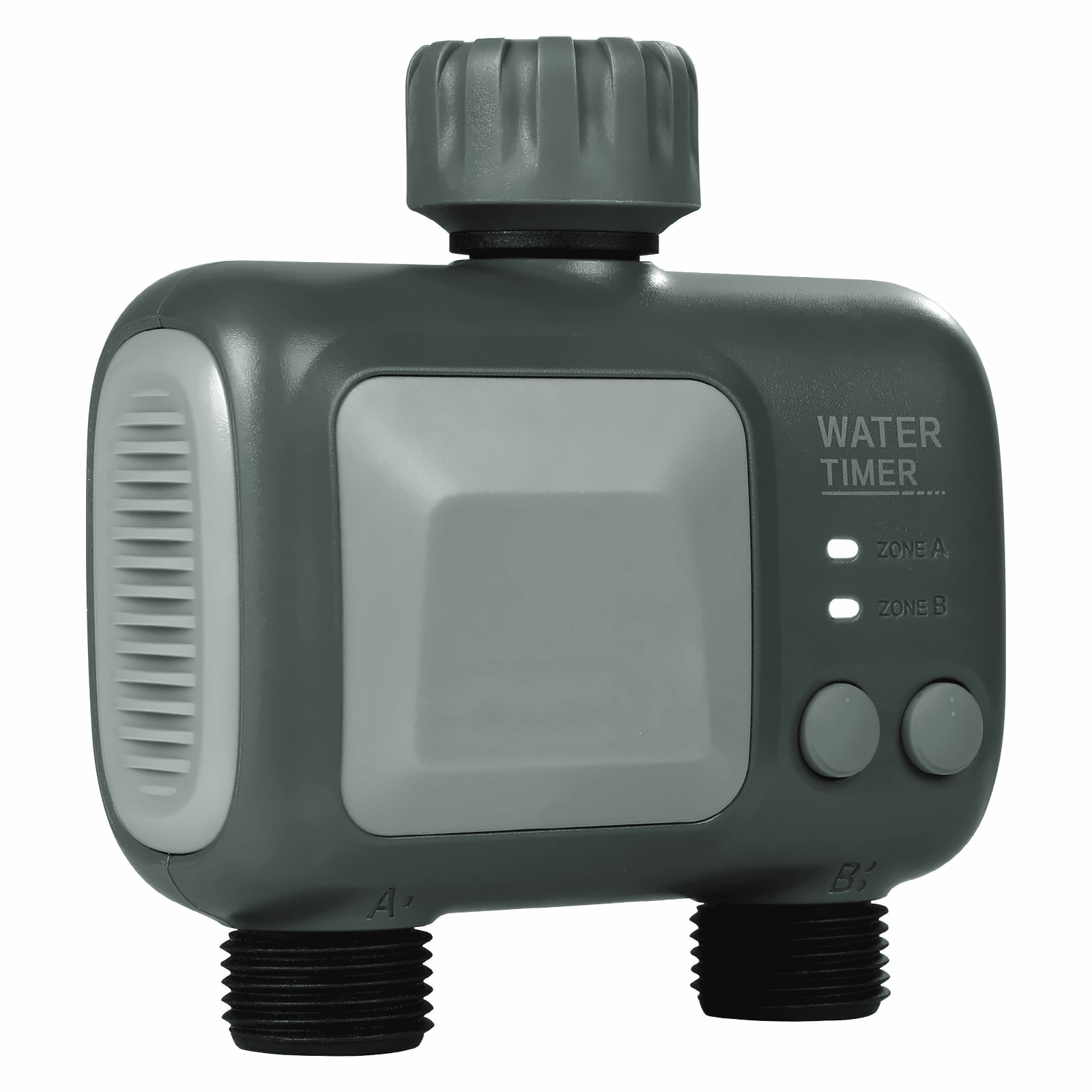 WiFi Sprinkler Timer 2 Outlets, Smart Hose Timer with Brass Inlet, APP ...