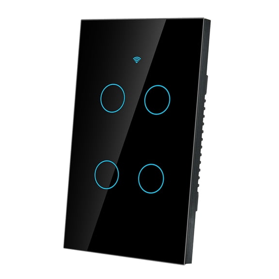 WiFi Touch Screen Switch Single Circle for 4Way AC