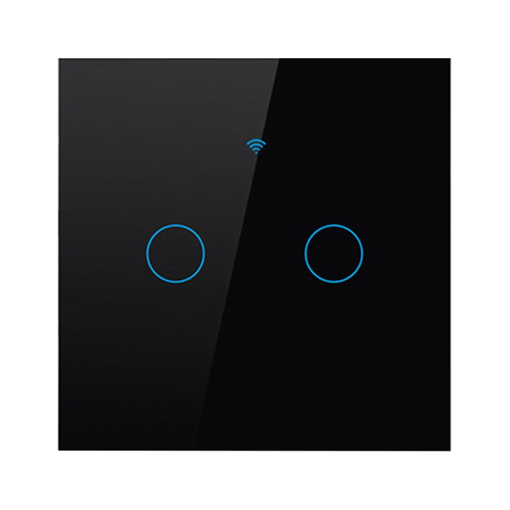 WiFi Tuya Glass Panel Light Switch Timing 1/2/3/4 Gang Smart Home