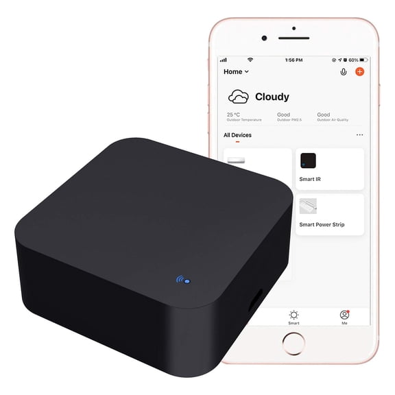 WiFi Universal IR Remote Blaster, Smart Home Controller Compatible with Alexa Google Home